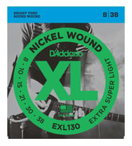 Daddario Exl130 Elektro Gitar Tel Seti, Xl, 8-38, Extra Super Light