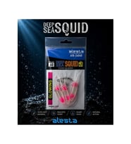 Deep Sea Squid 3 lü Sübye Çapari X0297 3K 7cm 0.60 #4/0 Glow Pink A18-24040