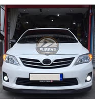 Toyota Corolla E140 2006-2012 Uyumlu H lip Esnek Ön Lip 2 Parça Karlık Ön Ek Tampon Altı Dil