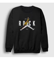 Presmono Unisex Siyah Rock You Queen Freddie Mercury Sweatshirt 34609tt