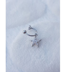 Tragus Küpe Piercing Çelik