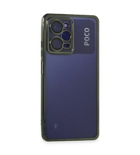 Xiaomi Poco X5 Pro 5g Kılıf Kamera Korumalı Lensli Silikon - Yeşil