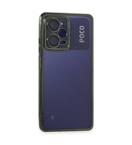 Xiaomi Poco X5 Pro 5g Kılıf Kamera Korumalı Lensli Silikon - Yeşil