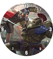 Cakatablo Hulk ve Thor Gladyatör Savaşı Duvar Saati