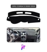 OPEL CORSA D (2006-2014) Torpido Örtüsü Güneşten Korur Kolay Montaj Tam Uyum Tam Koruma T48