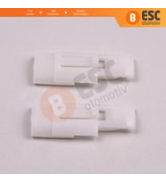 VW Audi Seat Skoda 3B0905855 1K0905851 İçin 2 Adet Kontak Kilit Silindir Plastik Yayı Klipsi