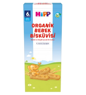Mey İthalat® Organik Bebek Bisküvisi 180 Gr