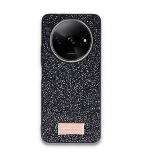 Onegif Xiaomi Redmi A3 4G Bright Simli Kapak - Siyah