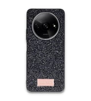 Onegif Xiaomi Redmi A3 4G Bright Simli Kapak - Siyah
