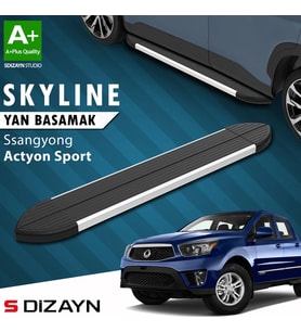 Ssangyong Actyon Sports Skyline Aluminyum Yan Basamak 203 Cm 2007-2018 A+ Kalite