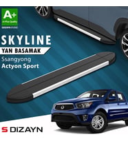 Ssangyong Actyon Sports Skyline Aluminyum Yan Basamak 203 Cm 2007-2018 A+ Kalite