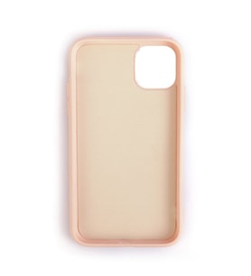 iPhone 11 Pro ile Uyumlu Cappy Silikon Kılıf Pudra