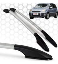 Ford Fusion (2002-2012) - Tavan Çıtası - Solid - (2 Parça Alu) - (MPV-ABS Ayak-Yapıştırma)