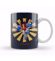 Starscream Retro Japanese Transformers Kupa Bardak Porselen