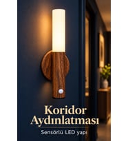Gün Işığı Aydınlatmalı Şarjlı Led Gece Lambası