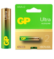 Ultra Alkalin İnce Kalem Pil AAA 2 Adet G-TECH GP24AU R03
