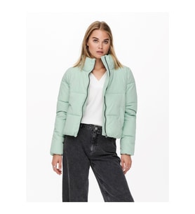 Only Kadın Frosty Green Yeşil Şişme Mont - 15205371 (Açık Yeşil)