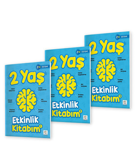 2 Yaş Etkinlik Kitabım Seti (Çok Renkli)