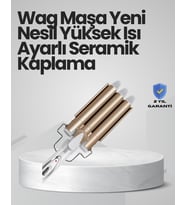 Bukle Saç Maşası – Kolay Kullanım, Bukleler Yüksek Isılı - Lisinya