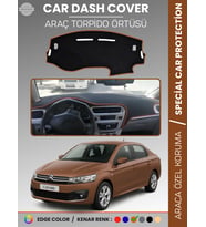 CITROEN C-ELYSEE (2012-2021) Torpido Örtüsü Ön Göğüs Torpido Koruma Tam Uyum Kolay Montaj