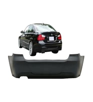 bmw e90 (2005.2009) uyumlu plastik m sport arka tampon