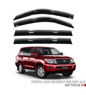 TOYOTA LAND CRUISER KROMLU CAM RÜZGARLIĞI 2007 2008 2009 2010 2011 
