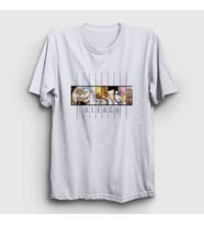 Presmono Unisex Beyaz Espada Anime Bleach T-Shirt 127310tt
