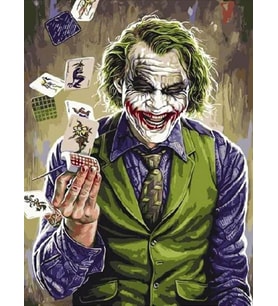 Joker Sayılarla Boyama Seti 40x50 cm (Tuvale Gerili)