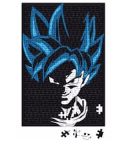 Goku Blue Puzzle 240 Parça Yapboz