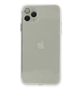 Newface Apple iPhone 11 Pro Kılıf Fly Lens Silikon - Şeffaf