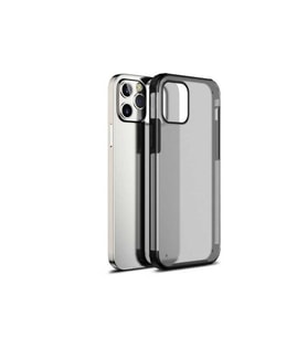 Apple iPhone 12 Pro Max Uyumlu Kılıf Zore Volks Kapak (Siyah)