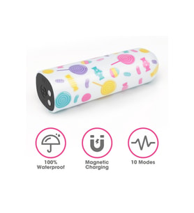 Rechargeable Lollipop Massager Kurşun Vibratör