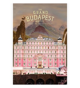 Büyük Budapeşte Oteli (2014) Tablo Ahşap Poster Dekoratif