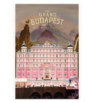 Büyük Budapeşte Oteli (2014) Tablo Ahşap Poster Dekoratif