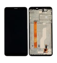 Casper Via G1 Plus ile Uyumlu Lcd Ekran Dokunmatik Çıtalı (Siyah)