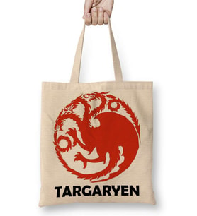 Targaryen Bez Çanta Uzun Saplı