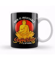 Pain Is Inevitable Suffering Is Optional Stoicism Kupa Bardak Porselen