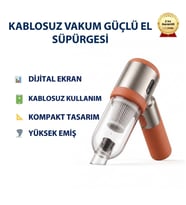 V001 22000Pa Kablosuz Vakumlu El Süpürgesi
