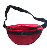 G-BAG Kırmızı Omuz/Bel Çantası Unisex 35x19 cm