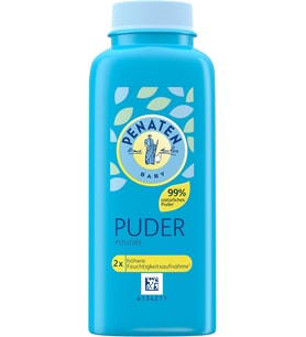 Aloe ve E vitamini içeren doğal bebek pudrası (1 x 100 g) - Hassas ciltleri korur, nemi emer ve cildi kuru tutar –%99 doğal kökenli içerik maddeleri