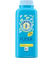Aloe ve E vitamini içeren doğal bebek pudrası (1 x 100 g) - Hassas ciltleri korur, nemi emer ve cildi kuru tutar –%99 doğal kökenli içerik maddeleri