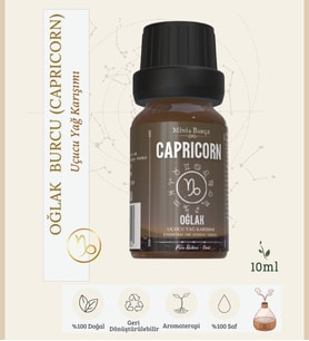 Oğlak Burcu - Capricorn, Uçucu Yağ Karışımı, 10ml