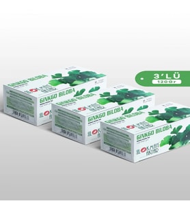 Ginkgo Biloba Çayı 20 'Li Süzen Poşet 3lü set, ginko Lokman Aktar