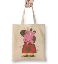 Peppa Pig Tv Bez Çanta Uzun Saplı