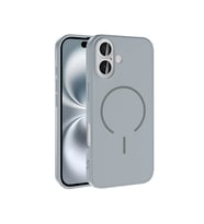 Apple iPhone 16 Kılıf M-safe Şarj Özellikli Zore Meta Kapak