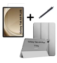 Samsung Galaxy Tab A11 Plus / A9 Plus 11inç Kılıf SET PU Deri Smart Tablet Kilif