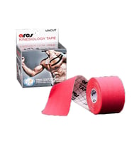 Ares Uncut KinesioTape,  Sporcu Ağrı Bandı (5 cm x 5 mt) KIRMIZI