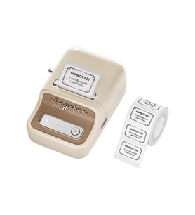Niimbot B21S Bluetooth Termal Etiket Yazıcı - Krem