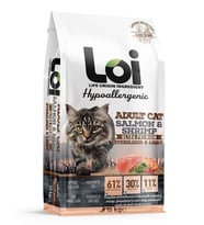 LOİ SOMON VE KARİDESLİ KISIR KEDİ MAMASI 15 KG
