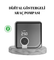 Taşınabilir Akıllı Hava Kompresörü Yüksek Basınç Kapasiteli